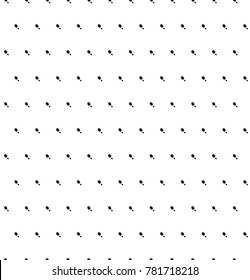 Black spots on the white background. Polka dot. Seamless abstract spotted pattern. Vector illustration.