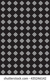 black square circle pattern (use for wallpaper or fabric print)