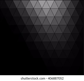 Black Square Grid Mosaic Background, Creative Design Templates