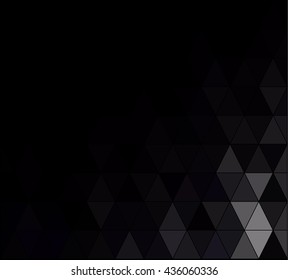 Black Square Grid Mosaic Background, Creative Design Templates