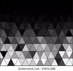 Black Square Grid Mosaic Background, Creative Design Templates