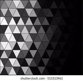 Black Square Grid Mosaic Background, Creative Design Templates