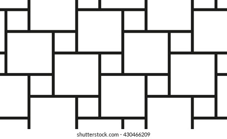 Black Square Grid Pattern