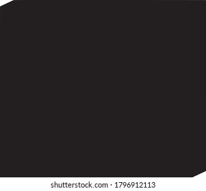 Black square on a white background 1