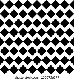 Black square shapes on a white background. black white seamless pattern. black square boxes. black and white tiles background. chess. vector illustration