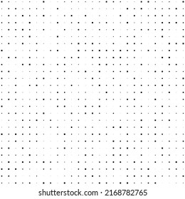 Black squares random pattern background. Abstract halftone. Vector illustration. 