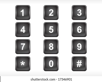black squire number set