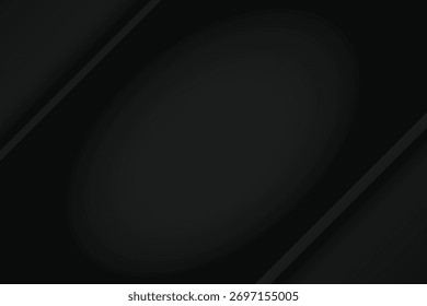black stack paper material layer background 3d render


