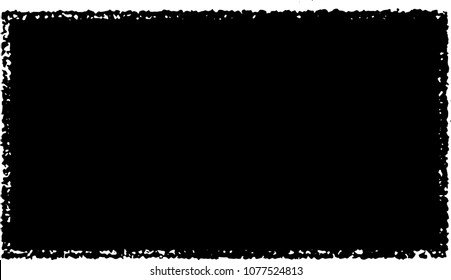Black stain on white background