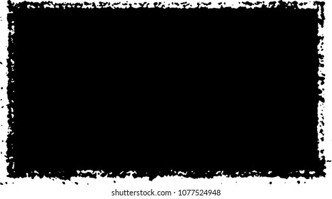 Black stain on white background