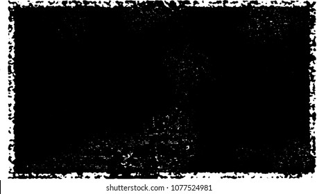 Black stain on white background