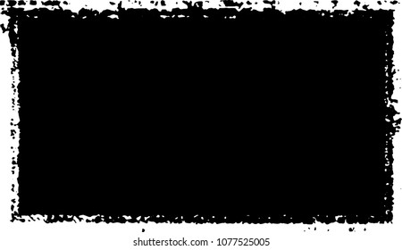 Black stain on white background