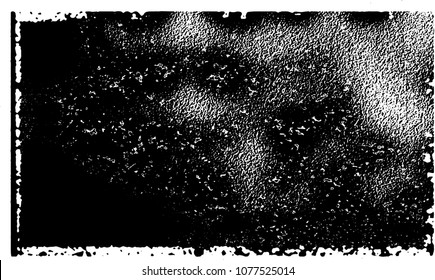 Black stain on white background