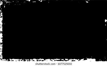 Black stain on white background