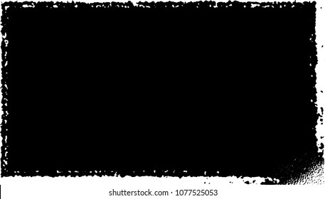 Black stain on white background