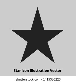 black star icon illustration vector