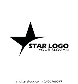 Black star icon Template vector illustration design