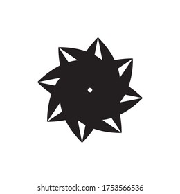 vector de diseño del logotipo de estrella negra