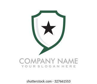 black star logo vector 1