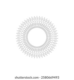 Black Star, Twinkling stars, Sparkles, Shining burst, Sun, Moon phase. Vector star  on white background	
