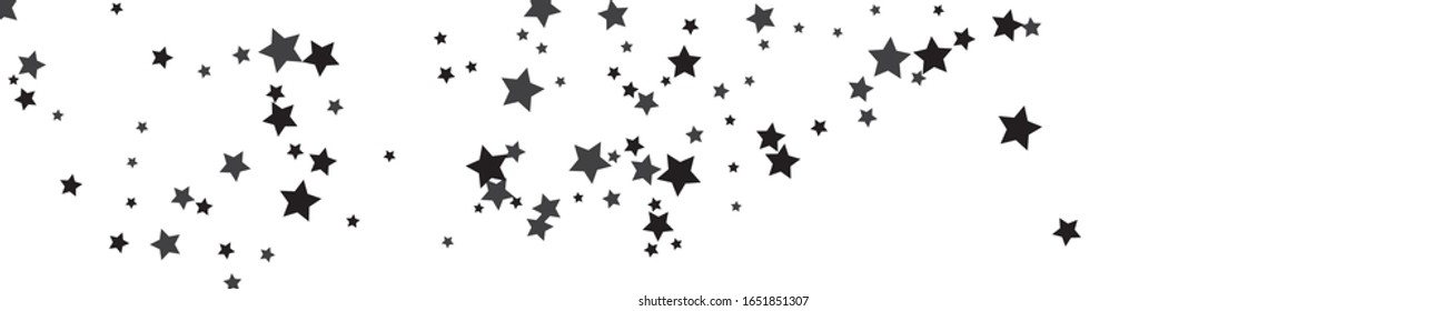 Black Stars Gift. Tiny Pattern Card. Texture Festive. Confetti Symbol. Starry Gift. Summer Wallpaper. Christmas Anniversary. Glitter Sky. Falling Wallpaper.