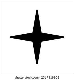 black stars icon stock illustration 