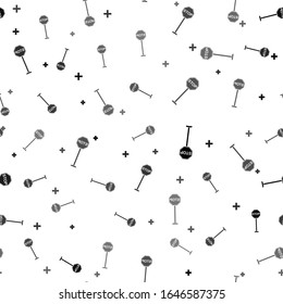 Schwarzes Stopp Symbol einzeln auf weißem Hintergrund. Symbol für die Haltestelle für Verkehrswarnungen. Vektorillustration-Illustration