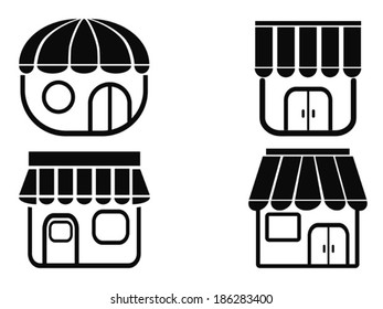 black store icons