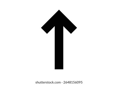 Icône de flèche droite noire sur fond blanc, Image vectorielle. style plat. icône de flèche pour votre conception de site web, logo, application, interface utilisateur. flèche a indiqué le symbole de direction. flèche incurvée