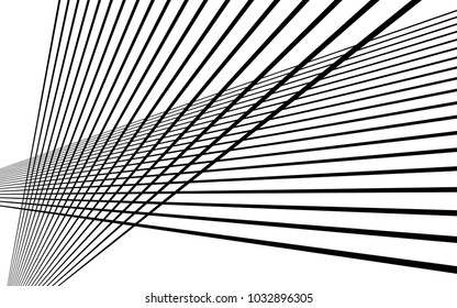 Black Straight Lines Abstract Background