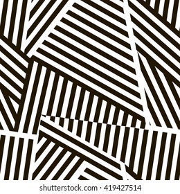 Black stripe fashion pattern. Cool texture.