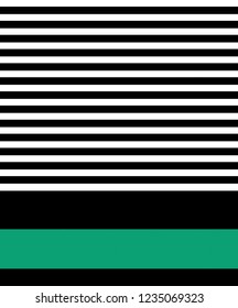 black stripe pattern on border body
