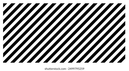 Ilustración vectorial de la raya negra, fondo blanco y negro de las líneas