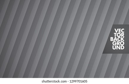 Black striped background, fully editable vector.