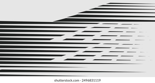 The black striped background image is very nice