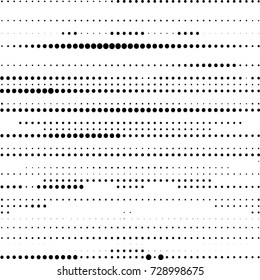 Black striped dotted background. Half tone overlaying background. Vector background