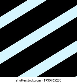 Black striped seamless patterns. Blue background.