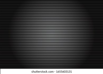 Black Stripes Center Gradient Abstract Background  Vector