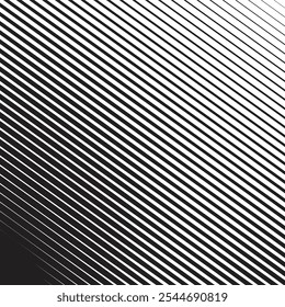 Black stripes line with halftone pattern abstract background