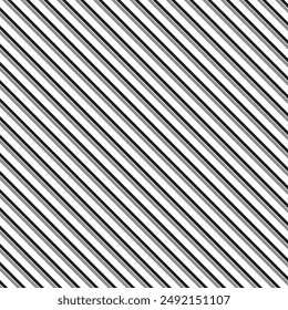 Black stripes line seamless pattern vector image for backdrop or fabric style