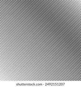 Imagen de Vector de patrón sin fisuras de la línea de rayas negras para el telón de fondo o el estilo de la tela