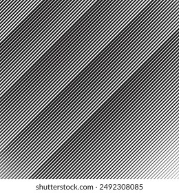 Black stripes line seamless pattern vector image for backdrop or fabric style