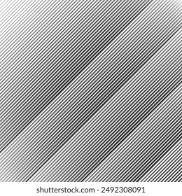 Black stripes line seamless pattern vector image for backdrop or fabric style