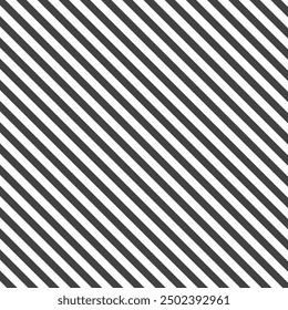 Black Stripes Line Seamless Pattern