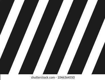 Black stripes on white background. Striped diagonal pattern Vector illustration of  Background with slanted lines 