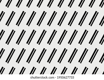 Black stripes on a white background. Seamless texture.