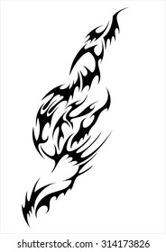 black stripes tattoo