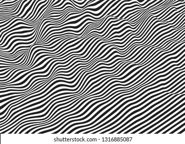 Black Strips line Abstract Background. Vector illustration EPS10