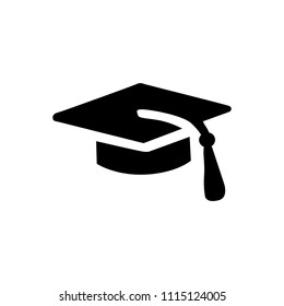 Black Students cap, Icon