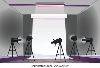 Black studio background high quality